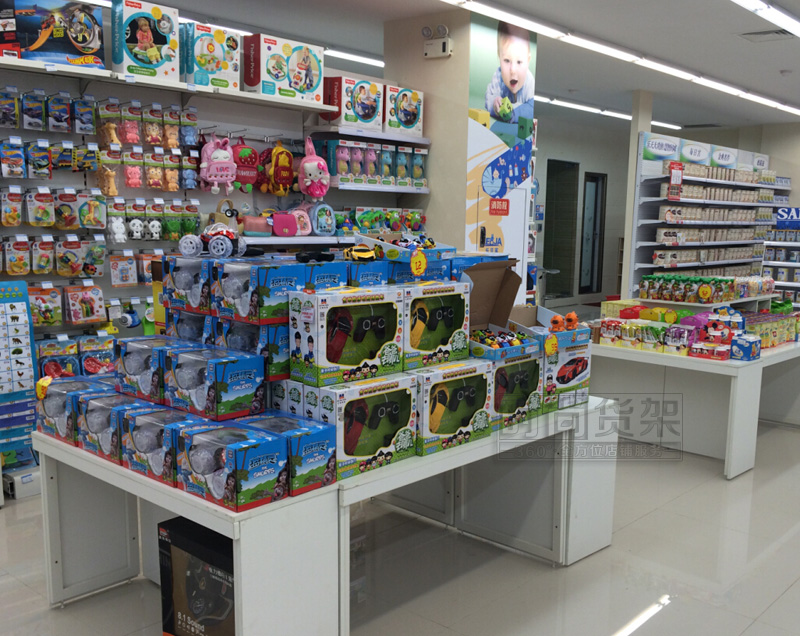 母嬰店貨架_玩具展示臺